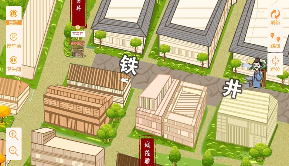 振兴智慧景区：手绘地图与语音导览的完美融合